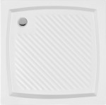 POLIMAT Brodzik akrylowy kwadratowy kompaktowy KIARA 1