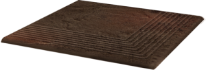 SEMIR BRĄ STOPNICA  RYFLOWANA NAROŻNA 30X30